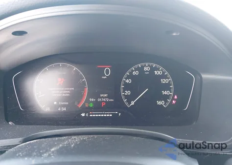 2025 Honda Civic Sport from USA, damaged, VIN 2HGFE2F55SH585037